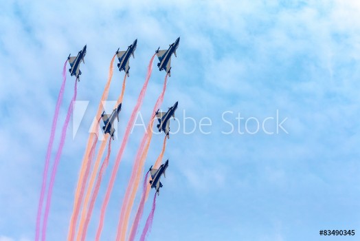 Picture of Fighter planes in airshow